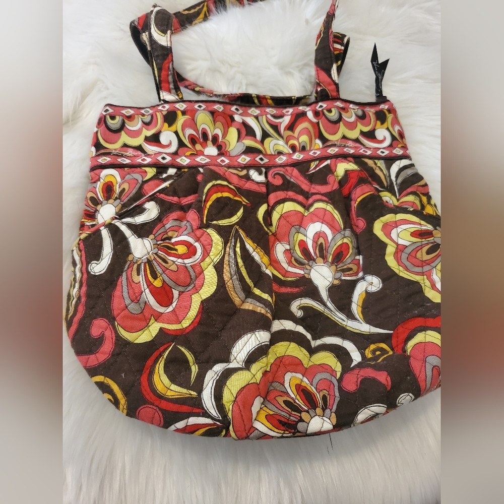 Vera Bradley morgan puccini retired shoulder tote.